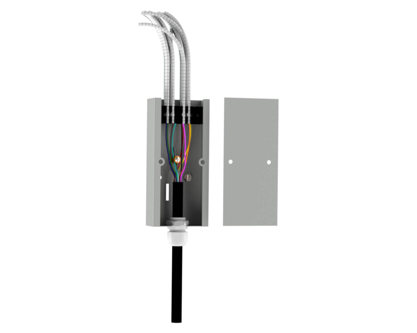 Fiber optic tube dividers: RT-12-55/180/35-G-R7035